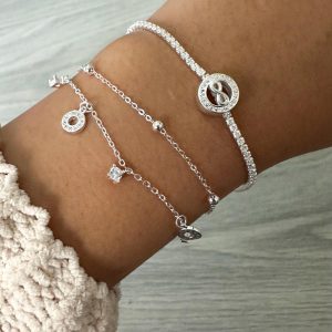 Pulsera Tennis infinito