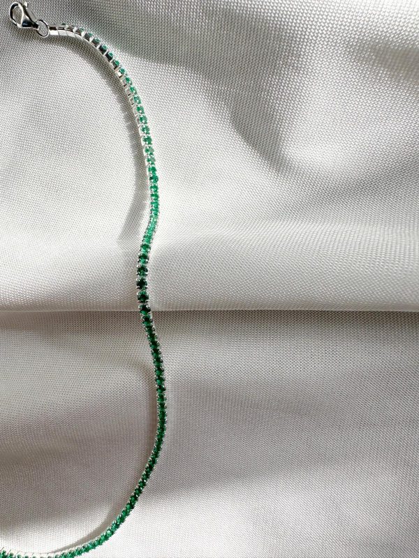 Pulsera Tennis verde