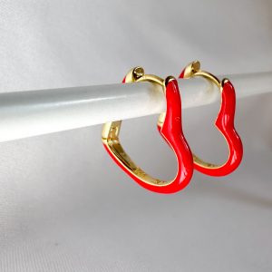 Corazon rojo gold