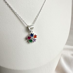Set completo Flor 5 circonias