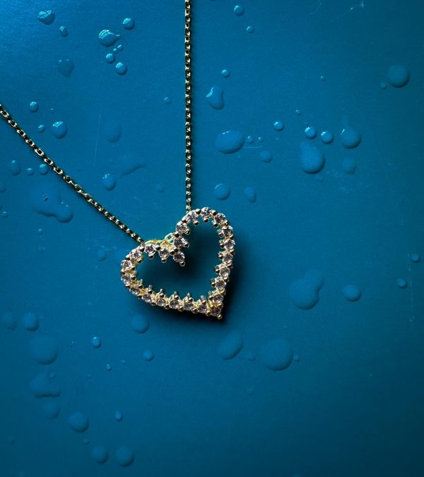 Gargantilla de corazon gold