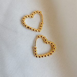 Corazon de bolitas gold