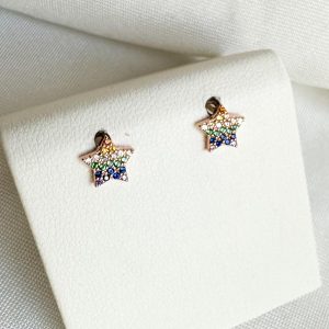 Set completo de  estrellas rosa