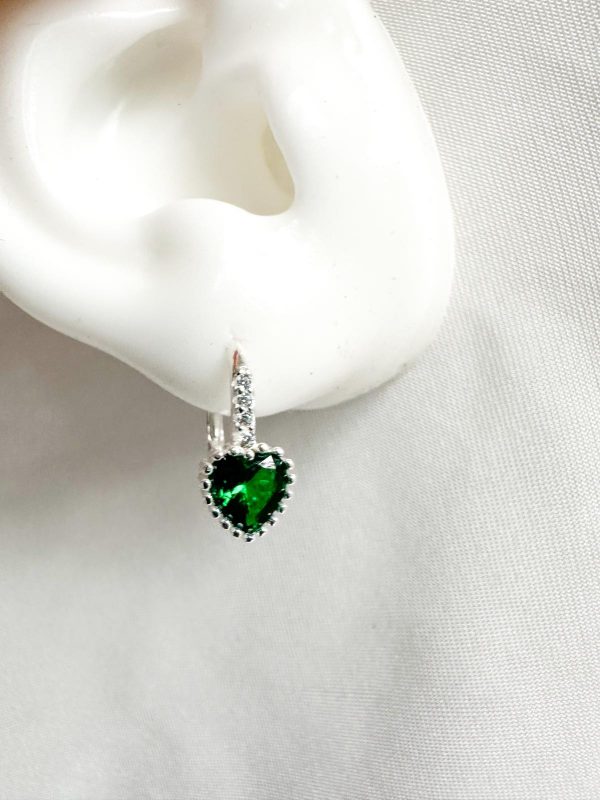 Aro de corazon verde