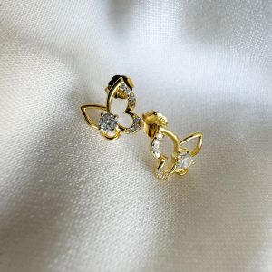 Mariposa con circonias