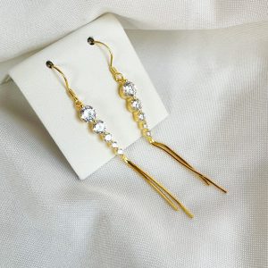Caravana con puntos de luz gold