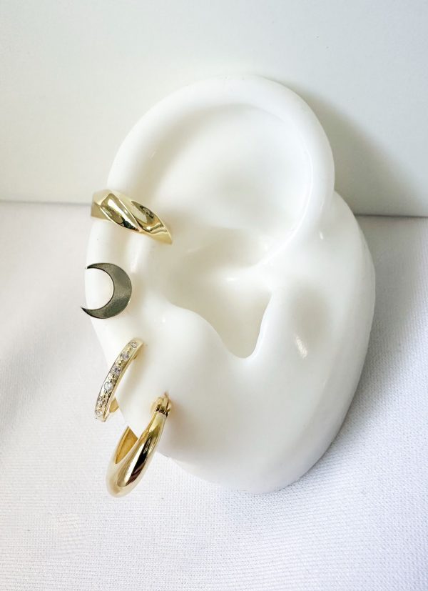 Cuff gruesito gold - Imagen 2