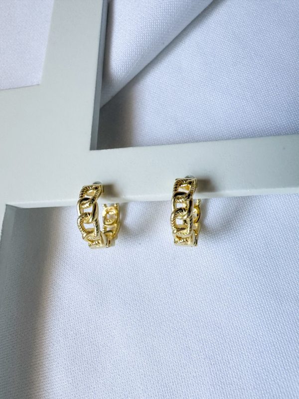 Aro de eslabones gold - Imagen 2