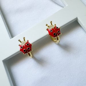 Aros de Mariquita Gold