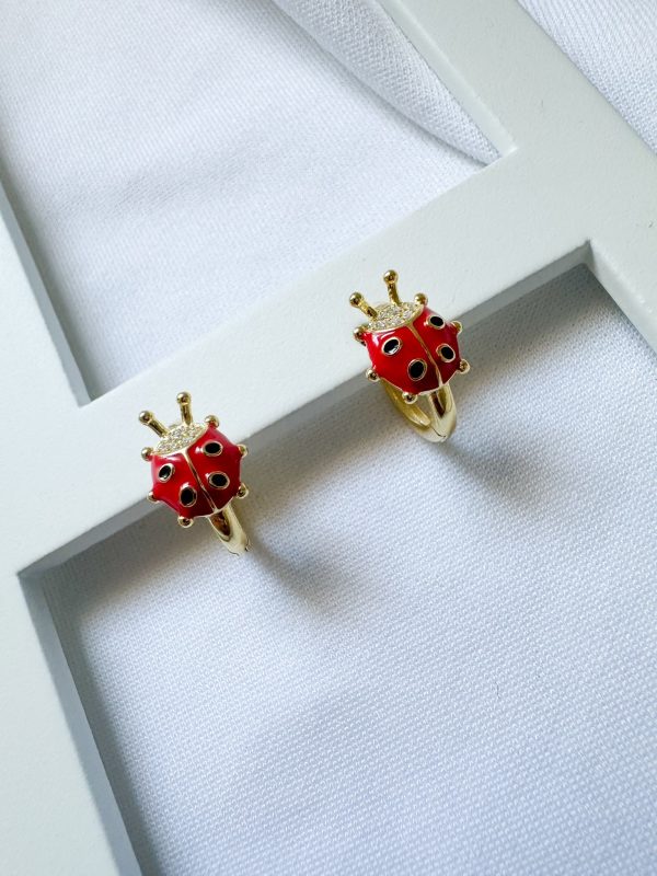 Aros de Mariquita Gold
