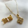 Set de flor estilo Van Cleef