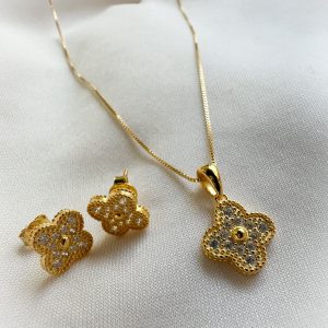 Set de flor estilo Van Cleef