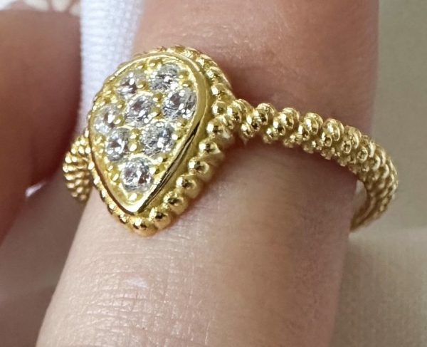 Anillo de gota gold