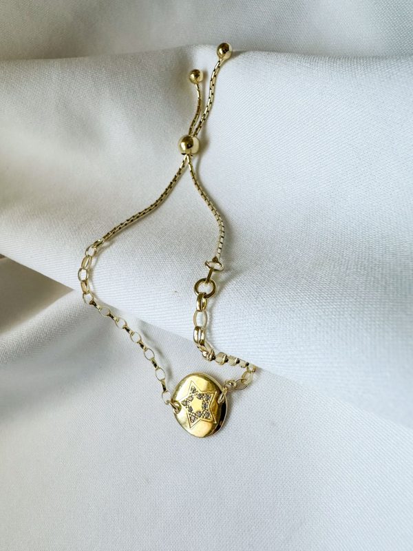 Pulsera ajustable de estrella