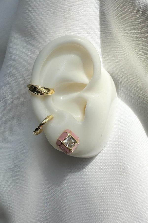 Cubo rosa con Puntos de Luz - Imagen 2