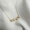 Gargantilla de flor gold - Imagen 2