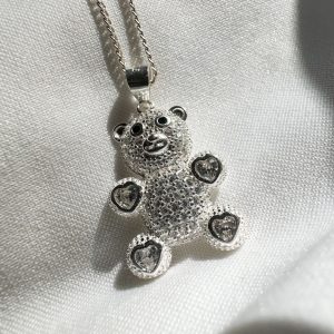 Colgante con Osito de circonias