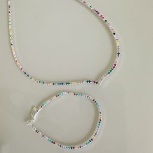 Gargantilla Tennis multicolor