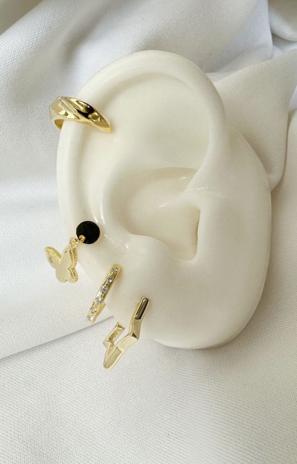 Mariposa con punto de circonia - Imagen 2