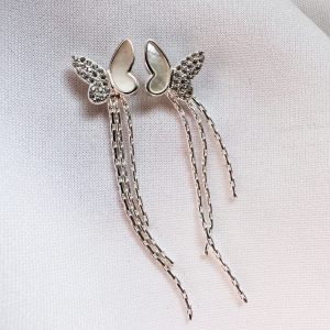 Mariposa plata 2 usos en 1