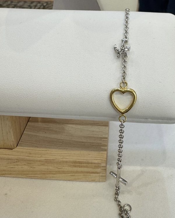 Set de Corazón , Cruz y Ancla - Imagen 2