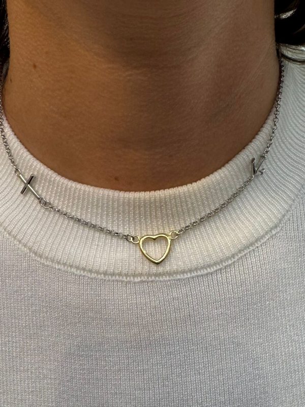 Set de Corazón , Cruz y Ancla - Imagen 3