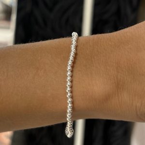 Pulsera de bolitas 3mm