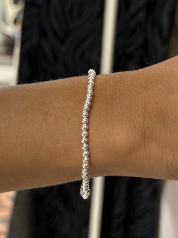 Pulsera de bolitas 3mm